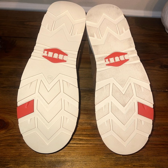 Men Brunt Leather Slip-On Boots Comp Toe - Picture 3 of 7